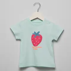 YAMP - Polera Manga Corta Bebé Niña Algodón