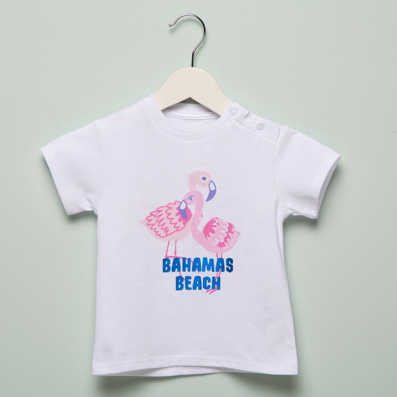 YAMP - Polera Manga Corta Bebé Niña Algodón Yamp