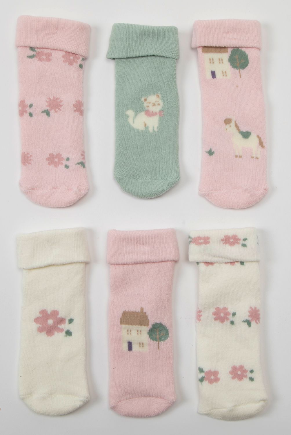 YAMP - Pack 6 Calcetes Unisex Bebé Yamp