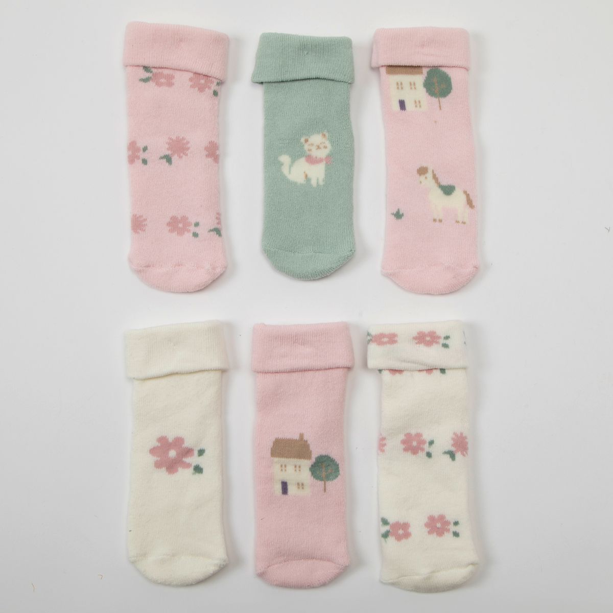 YAMP - Pack 6 Calcetines Unisex Bebé Yamp