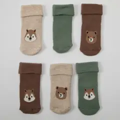 YAMP - Pack 6 Calcetines Unisex Bebé