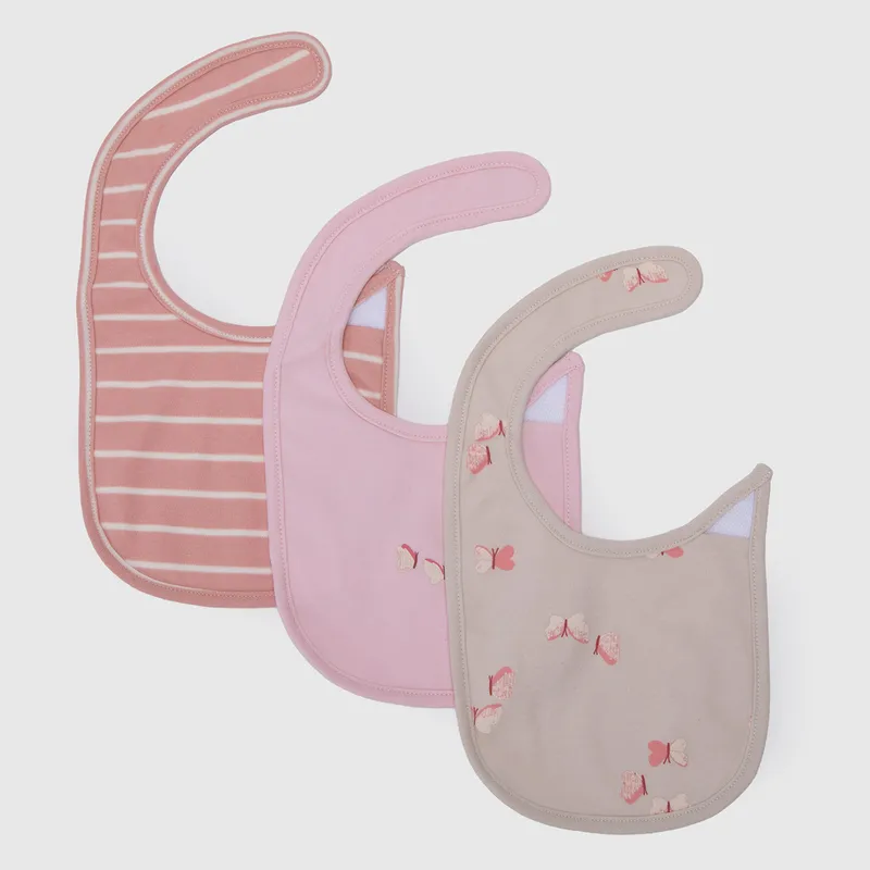 YAMP - Pack De 3 Baberos Bebé Niña Yamp