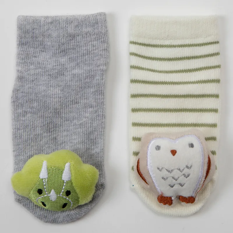 YAMP - Pack De 2 Calcetines Algodón Unisex Bebé Yamp