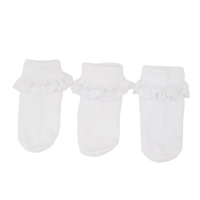Imagen 2 del producto Pack De 3 Calcetines Algodón Bebé Niña