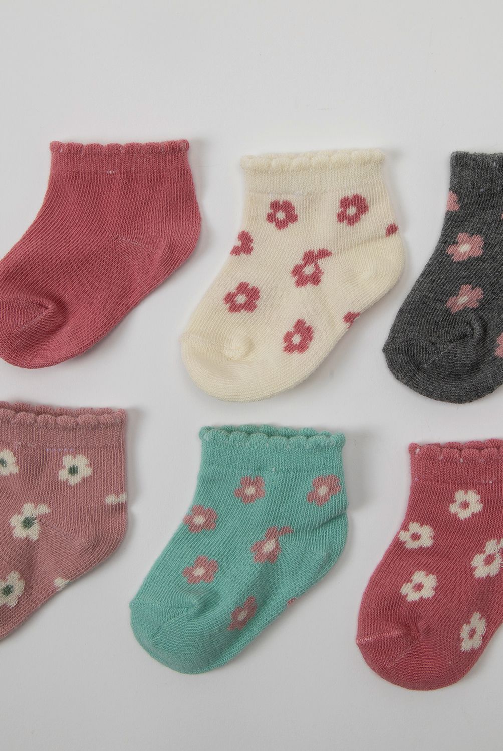 YAMP - Pack 6 Calcetes Unisex Bebé Yamp
