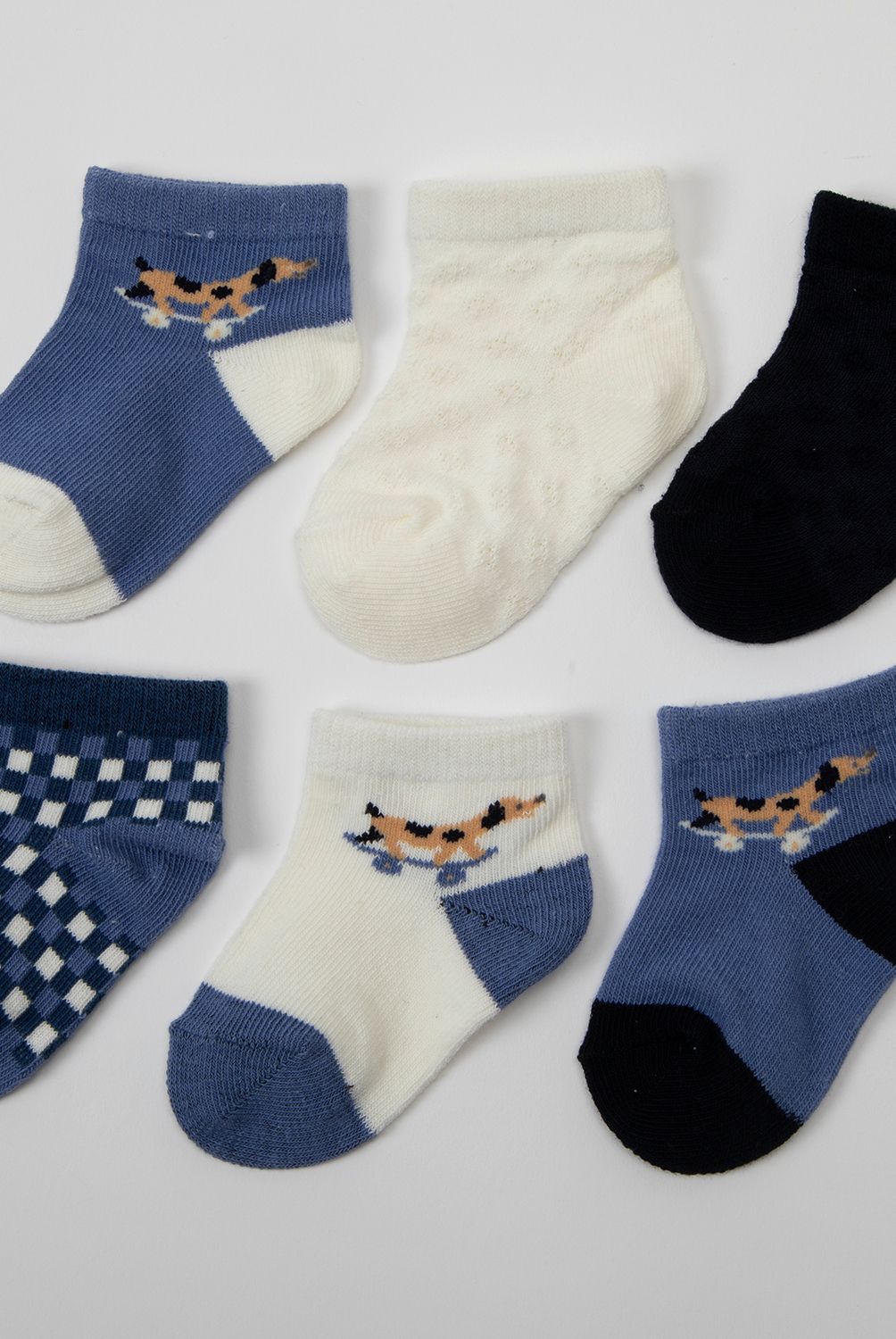 YAMP - Pack 6 Calcetes Unisex Bebé Yamp