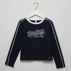 ELEVEN - Polera Manga Larga Niña