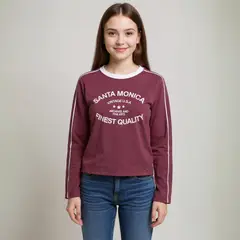 ELEVEN - Polera Manga Larga Niña