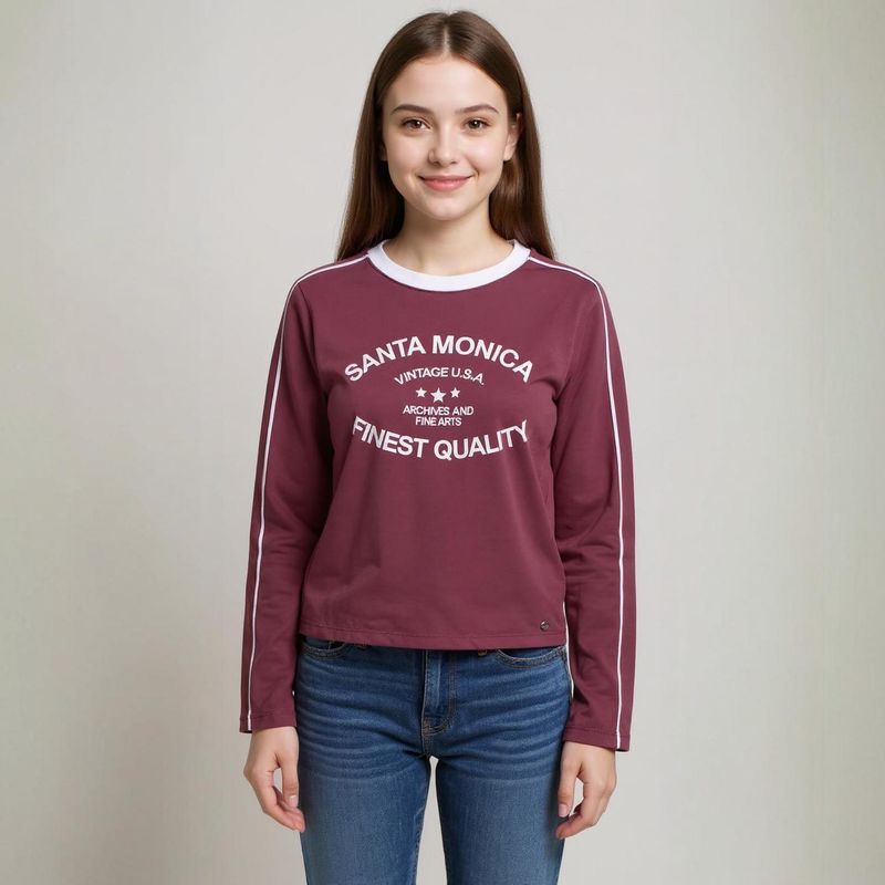ELEVEN - Polera Manga Larga Niña Eleven