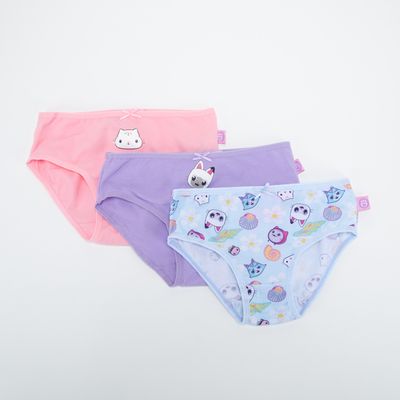 Imagen 1 del producto Pack 3 Calzón Algodón Niña Gabbysdoll