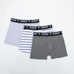 FEDERATION - Pack 3 Boxer Algodón Niño