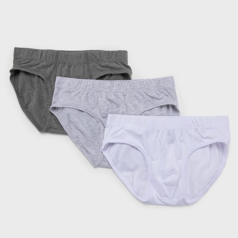 FEDERATION - Pack 3 Calzoncillos Slips Niño Federation
