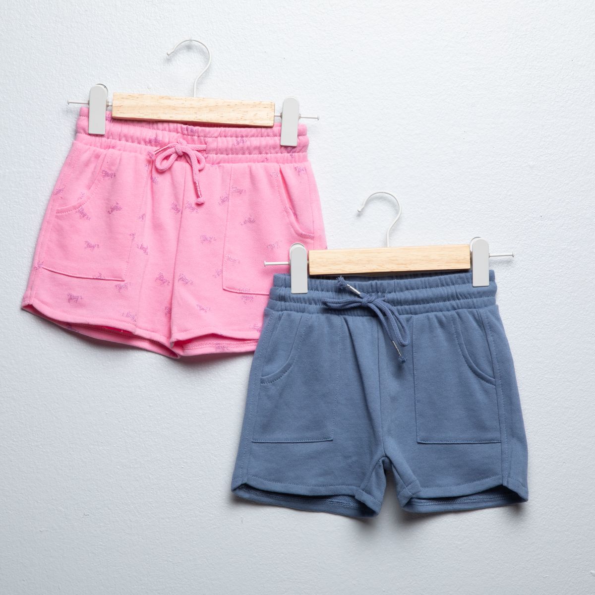 YAMP - Pack 2 Shorts Niña Polialgodón Yamp