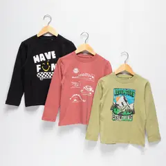 YAMP - Pack 3 Poleras Niño