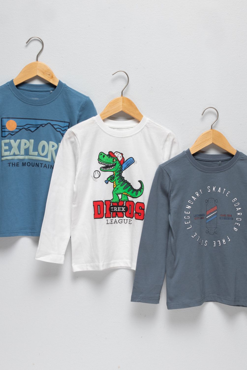 YAMP - Pack 3 Poleras Niño Yamp