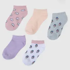 ELEVEN - Pack de 5 Calcetines Algodón Niña