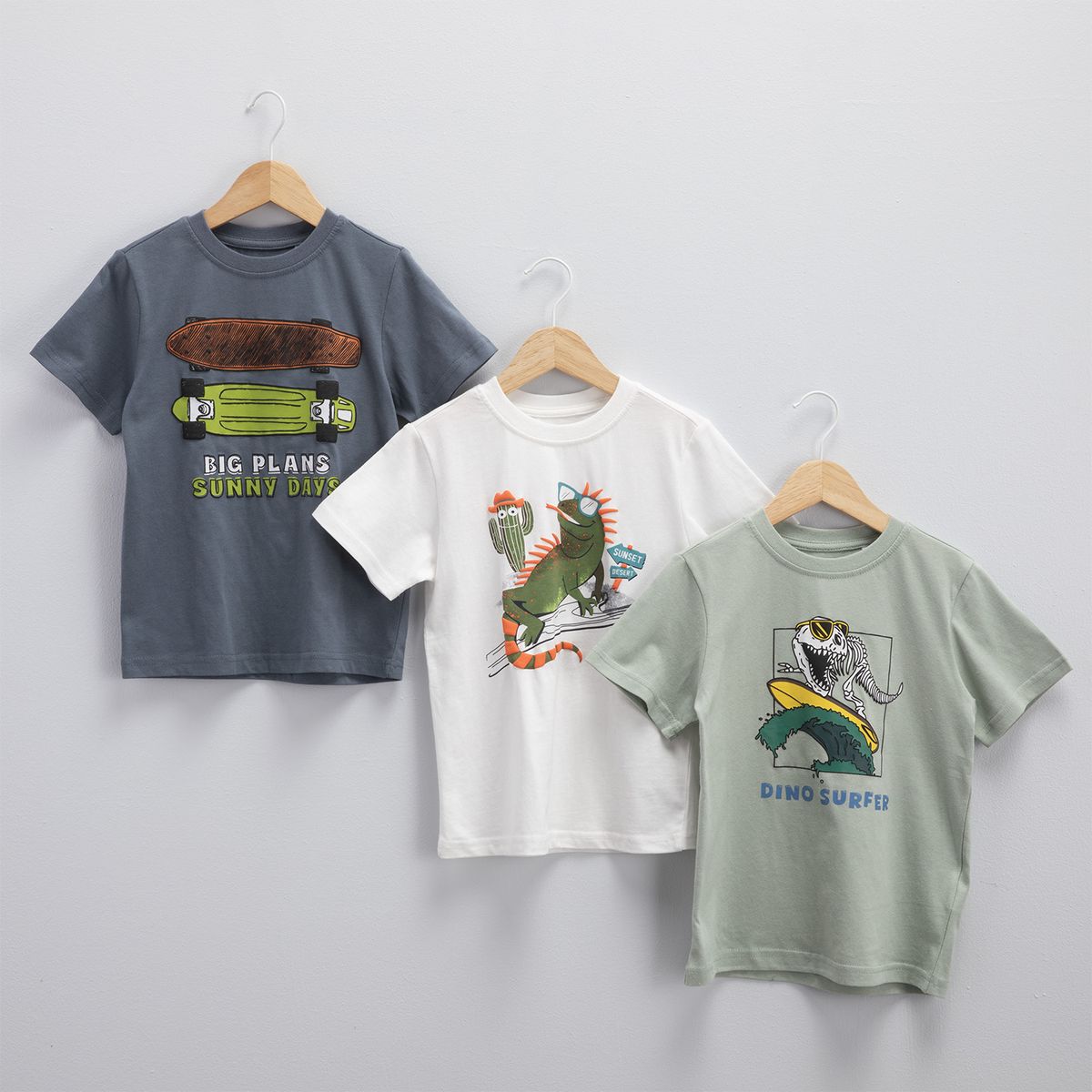 YAMP - Pack 3 Poleras Niño Algodón Yamp