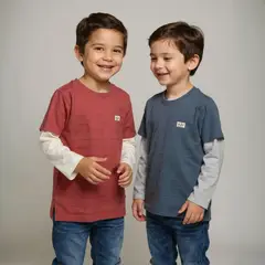 YAMP - Pack 2 Poleras Algodón Niño