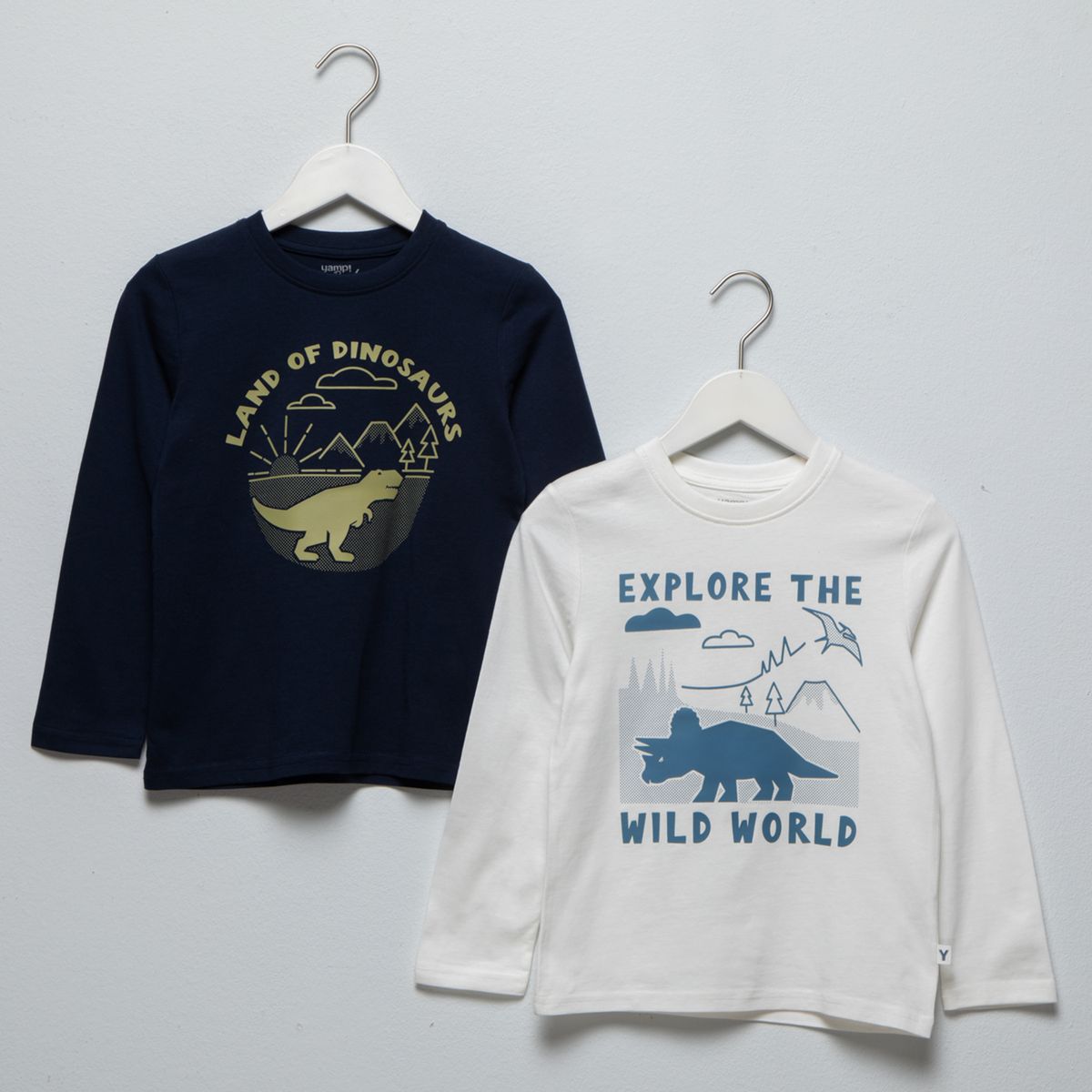 YAMP - Pack 2 Poleras Algodón Niño Yamp