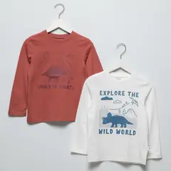 YAMP - Pack 2 Poleras Algodón Niño