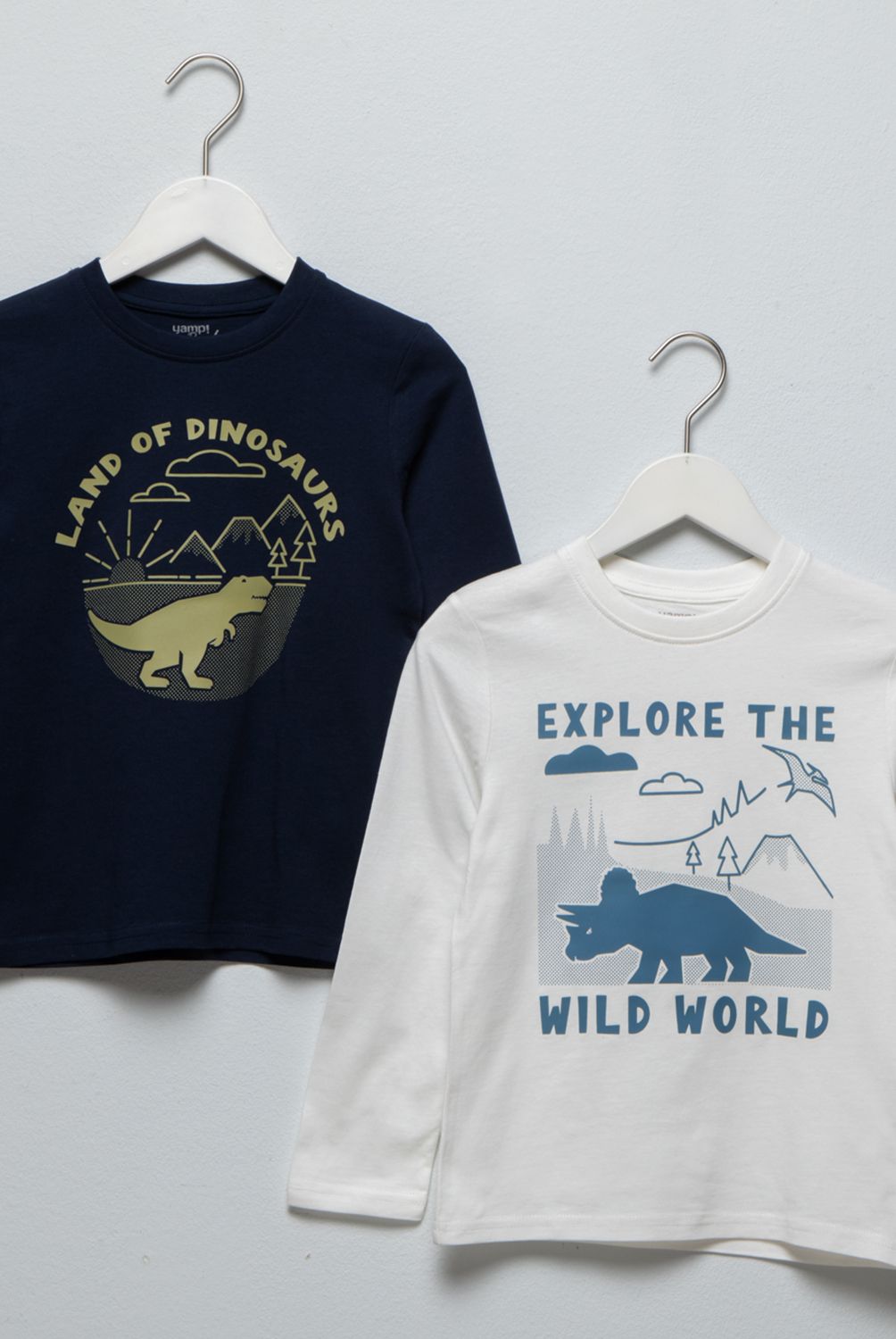 YAMP - Pack 2 Poleras Algodón Niño Yamp