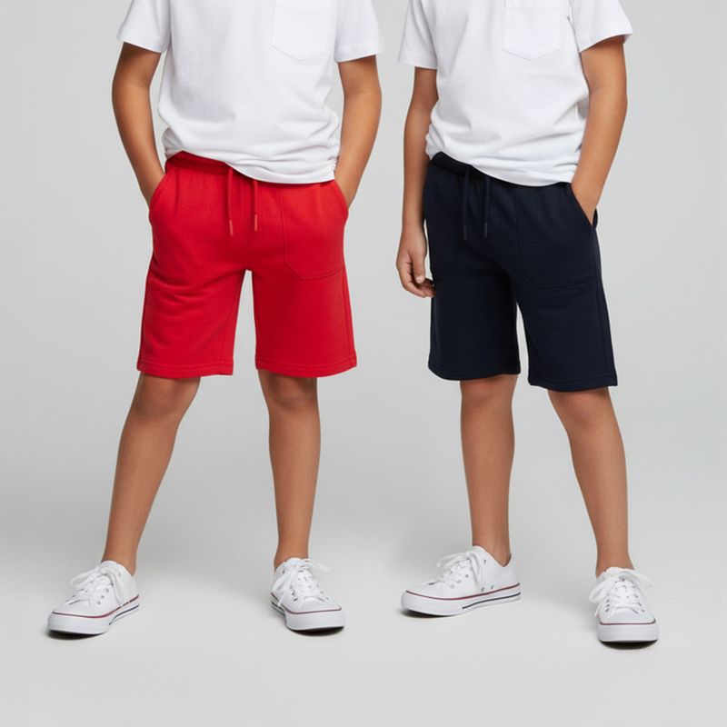 YAMP - Pack 2 Shorts Niño Polialgodón Yamp