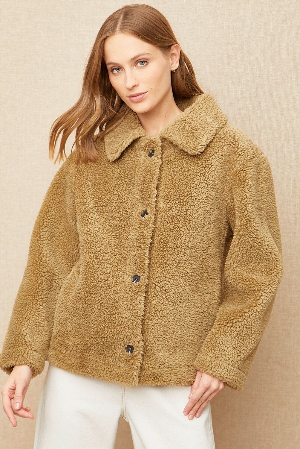 UNIVERSITY CLUB - Chaquetón Peludo Mujer University Club