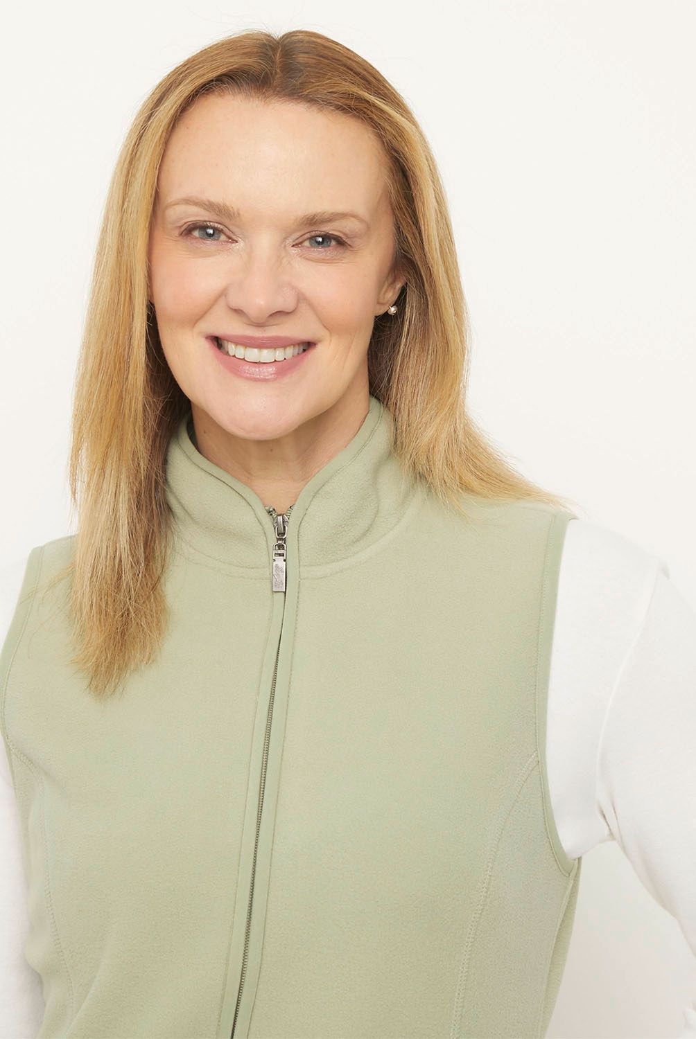 NEWPORT - Polerón Polar Mujer Newport Sin Mangas Cuello Alto