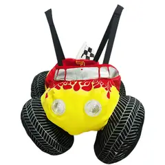 YAMP - Disfraz Auto 3D Rojo