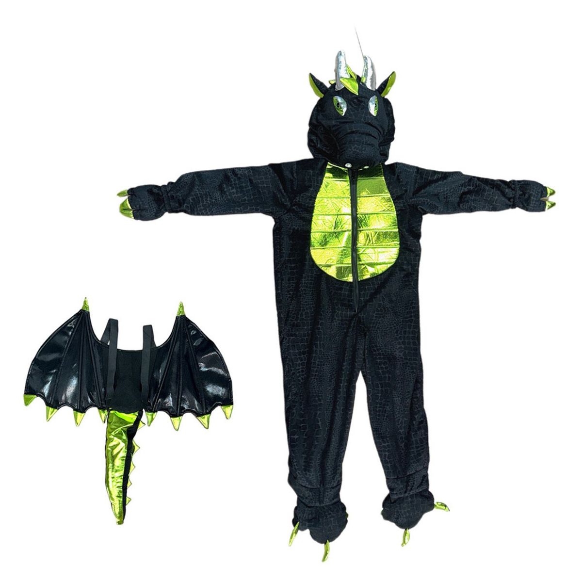 YAMP - Disfraz Niño Dragón Verde Yamp