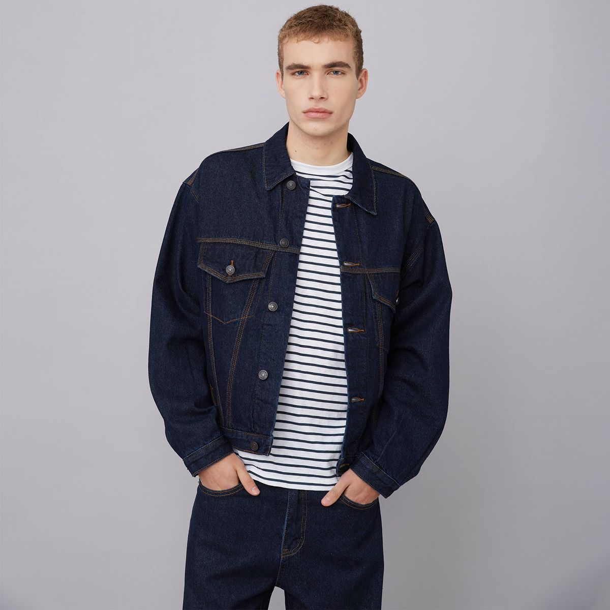 AMERICANINO - Chaqueta Denim Hombre Americanino