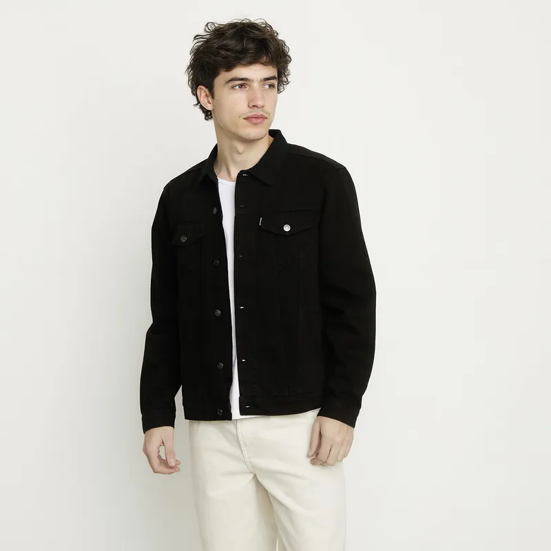 BEARCLIFF - Chaqueta De Jeans Hombre Bearcliff