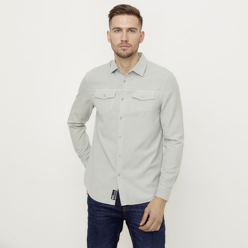 MOSSIMO - Camisa Manga Larga Hombre Mossimo