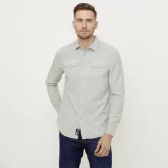 MOSSIMO - Camisa Manga Larga Hombre