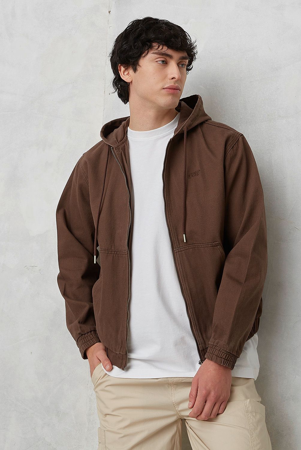 BEARCLIFF - Chaqueta De Jeans Hombre Bearcliff