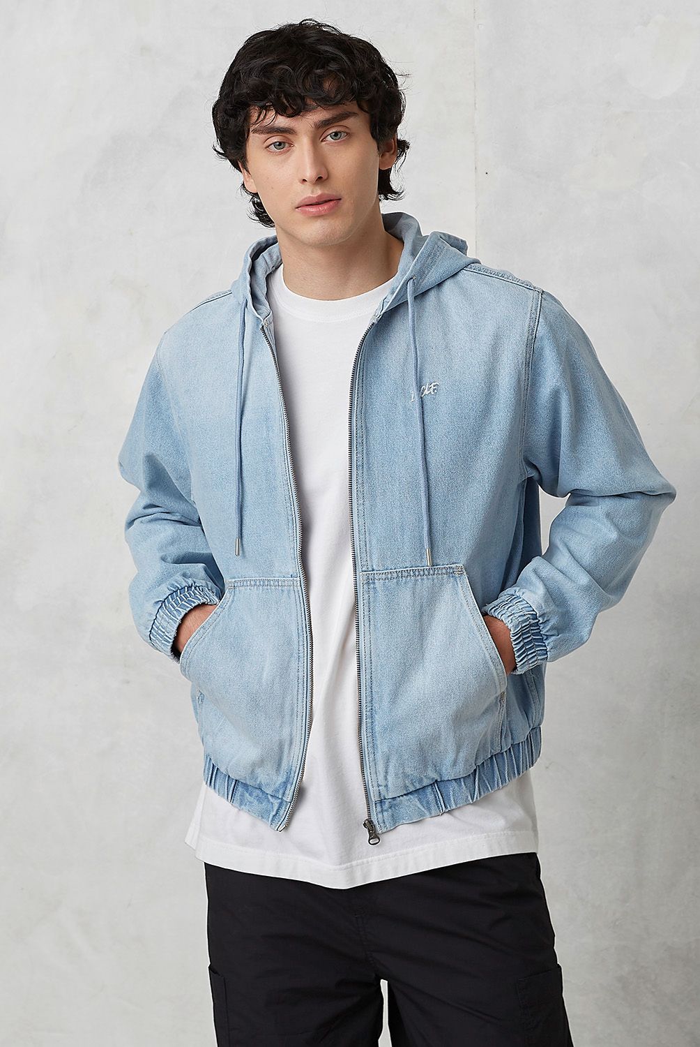 BEARCLIFF - Chaqueta De Jeans Hombre Bearcliff