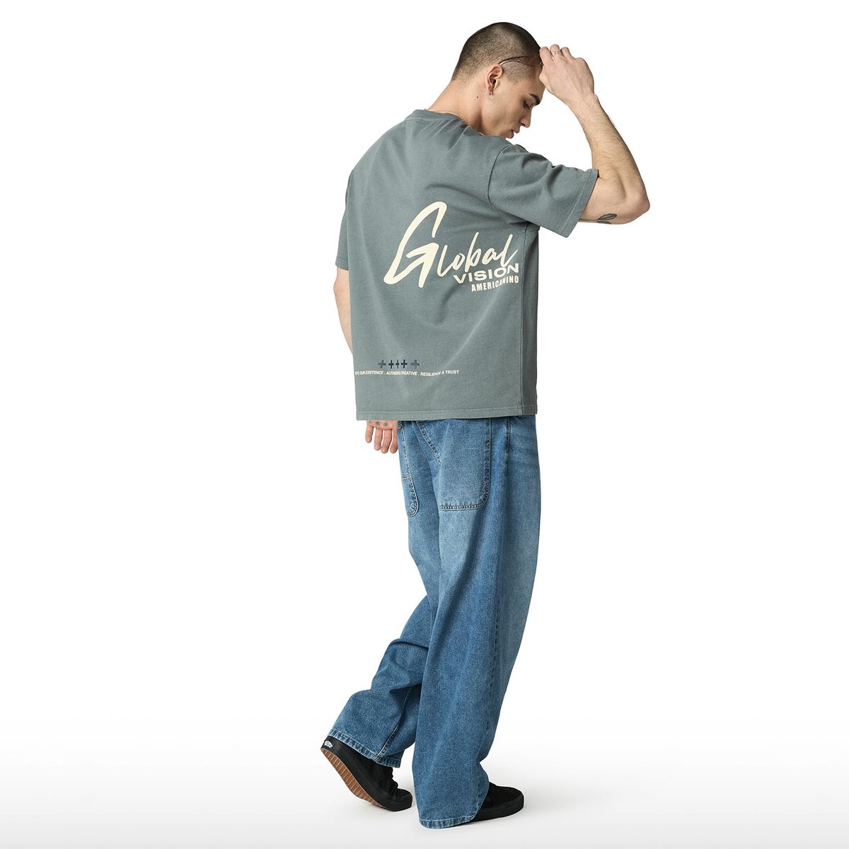 AMERICANINO - Polera Manga Corta Hombre Americanino