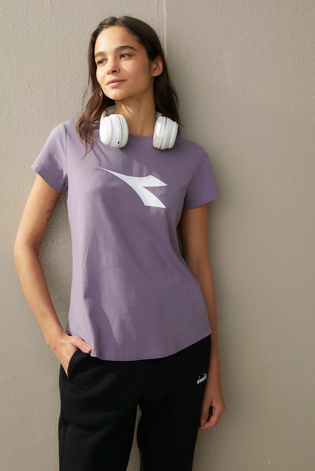 DIADORA - Polera Deportiva Mujer Diadora
