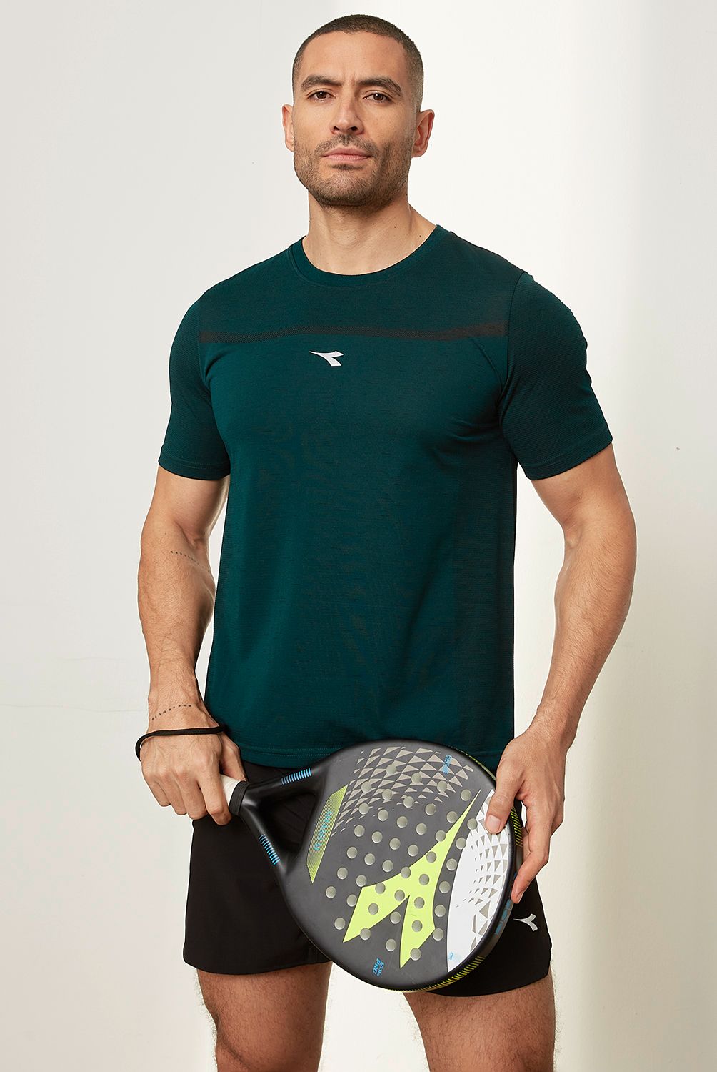 DIADORA - Polera Manga Corta Deportiva Hombre Diadora
