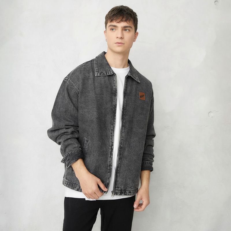 BEARCLIFF - Chaqueta De Jeans Hombre Bearcliff