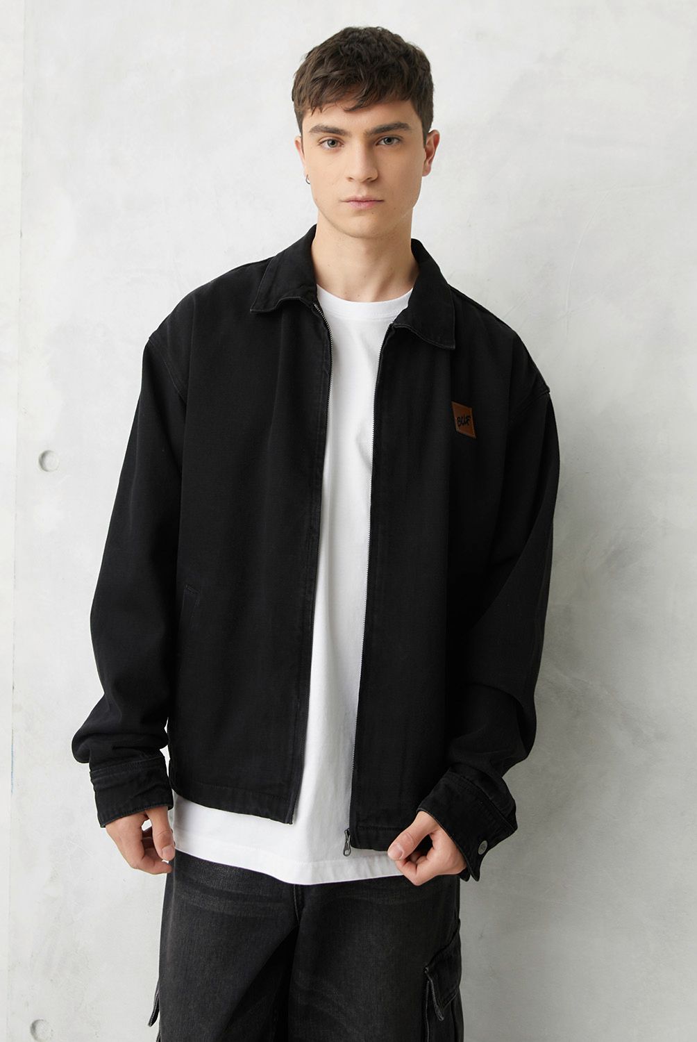 BEARCLIFF - Chaqueta De Jeans Hombre Bearcliff