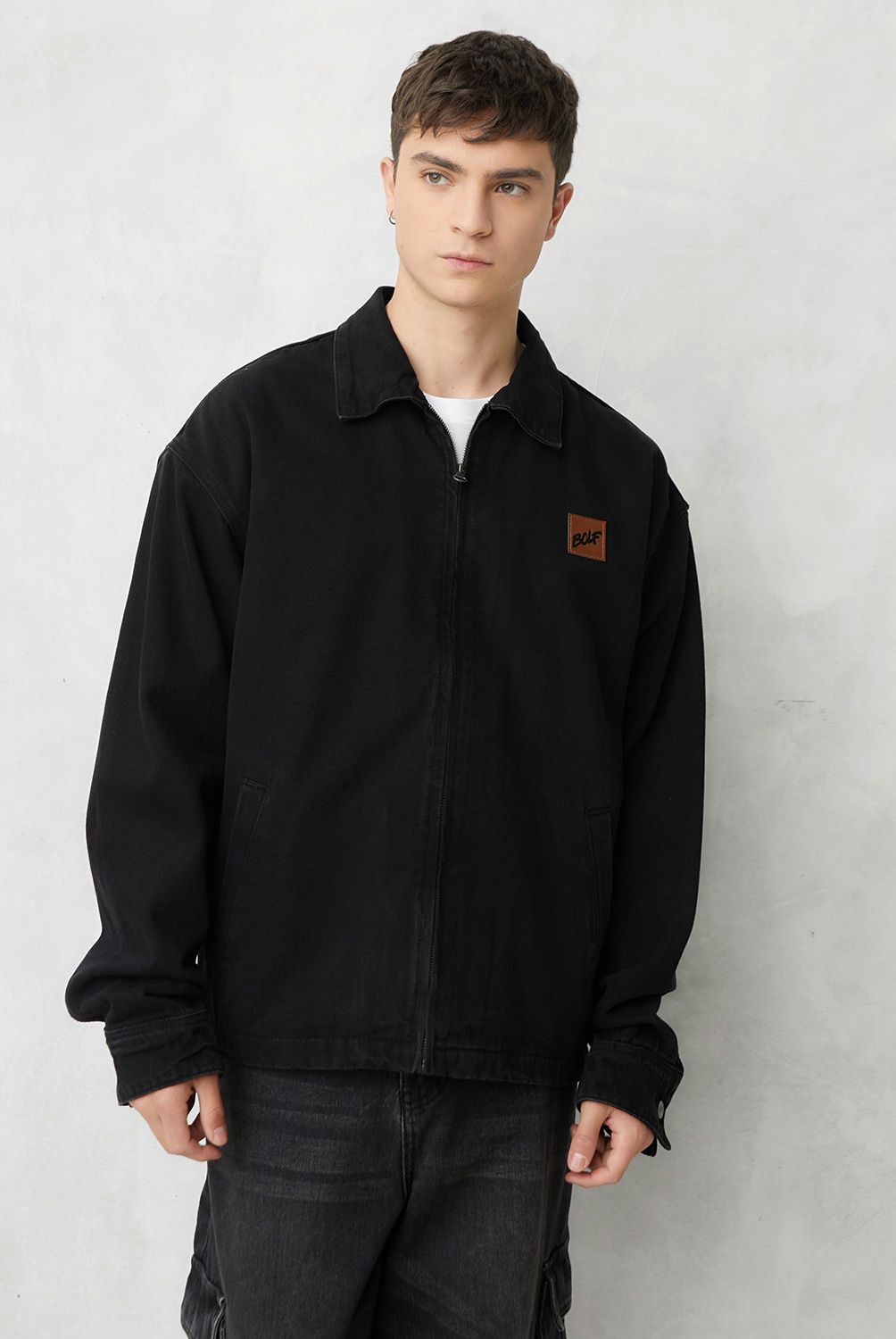 BEARCLIFF - Chaqueta De Jeans Hombre Bearcliff
