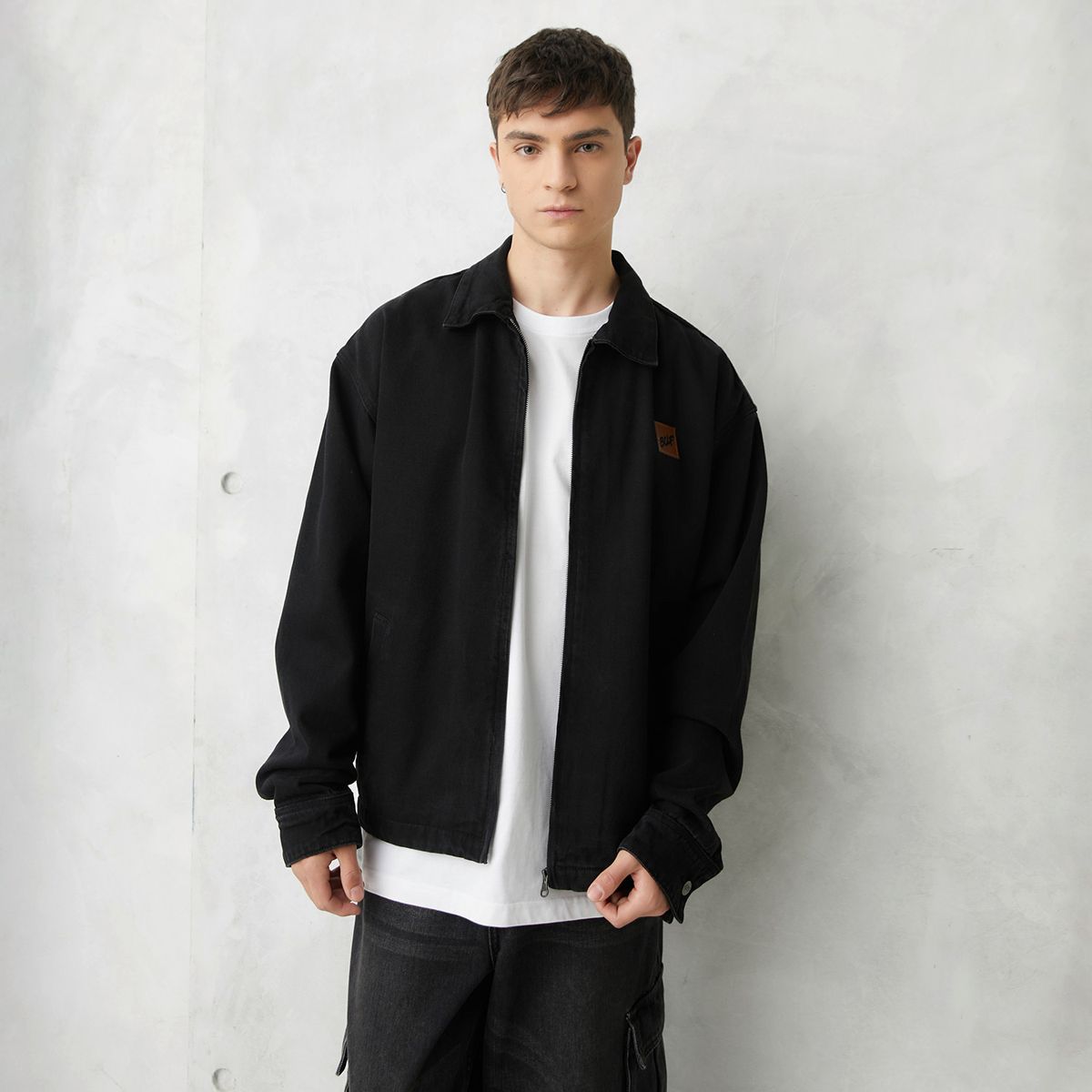 BEARCLIFF - Chaqueta De Jeans Hombre Bearcliff