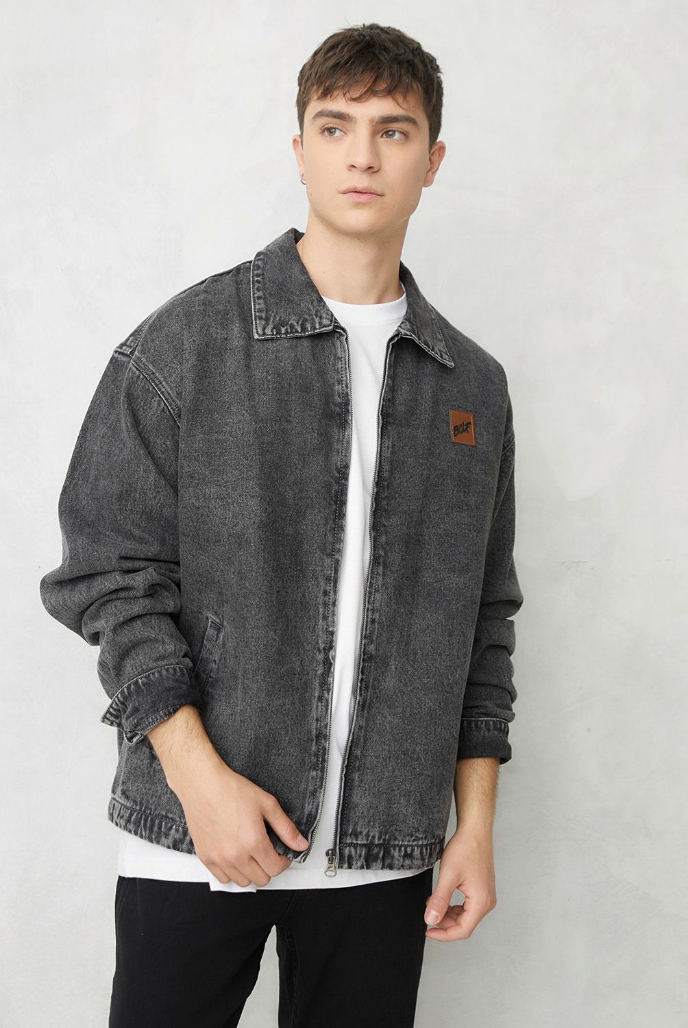 BEARCLIFF - Chaqueta De Jeans Hombre Bearcliff