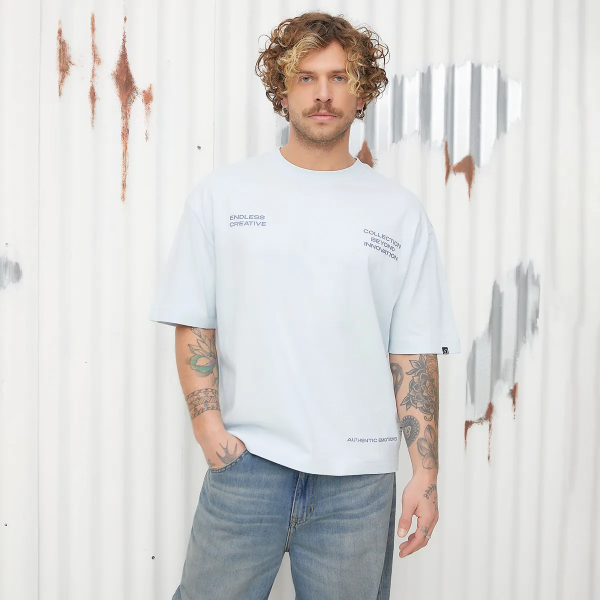 AMERICANINO - Polera Manga Corta Hombre Americanino