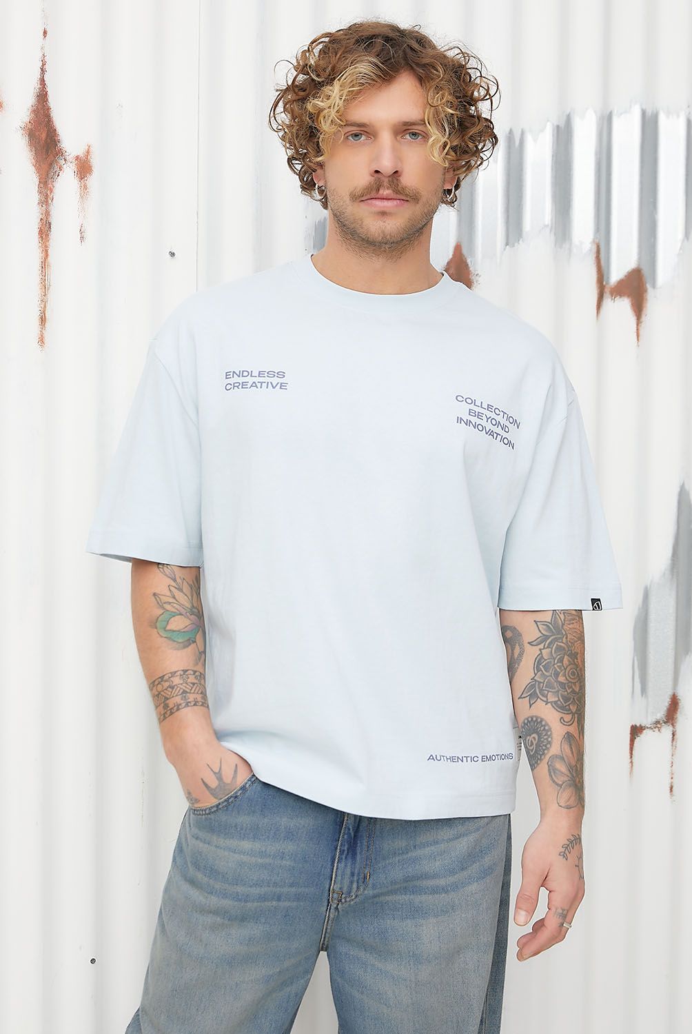 AMERICANINO - Polera Manga Corta Hombre Americanino