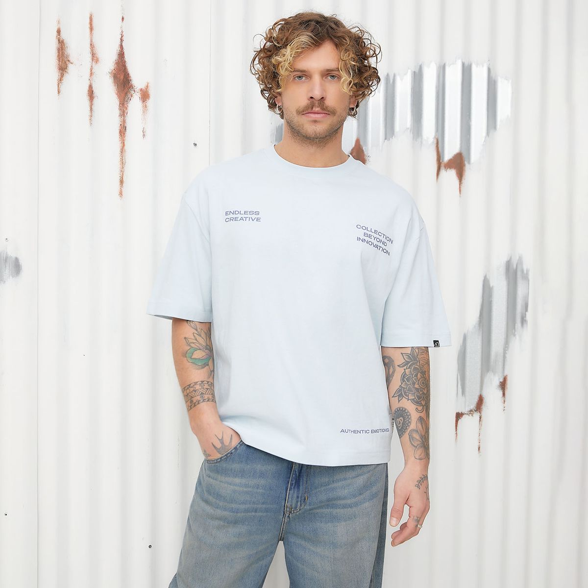 AMERICANINO - Polera Manga Corta Hombre Americanino