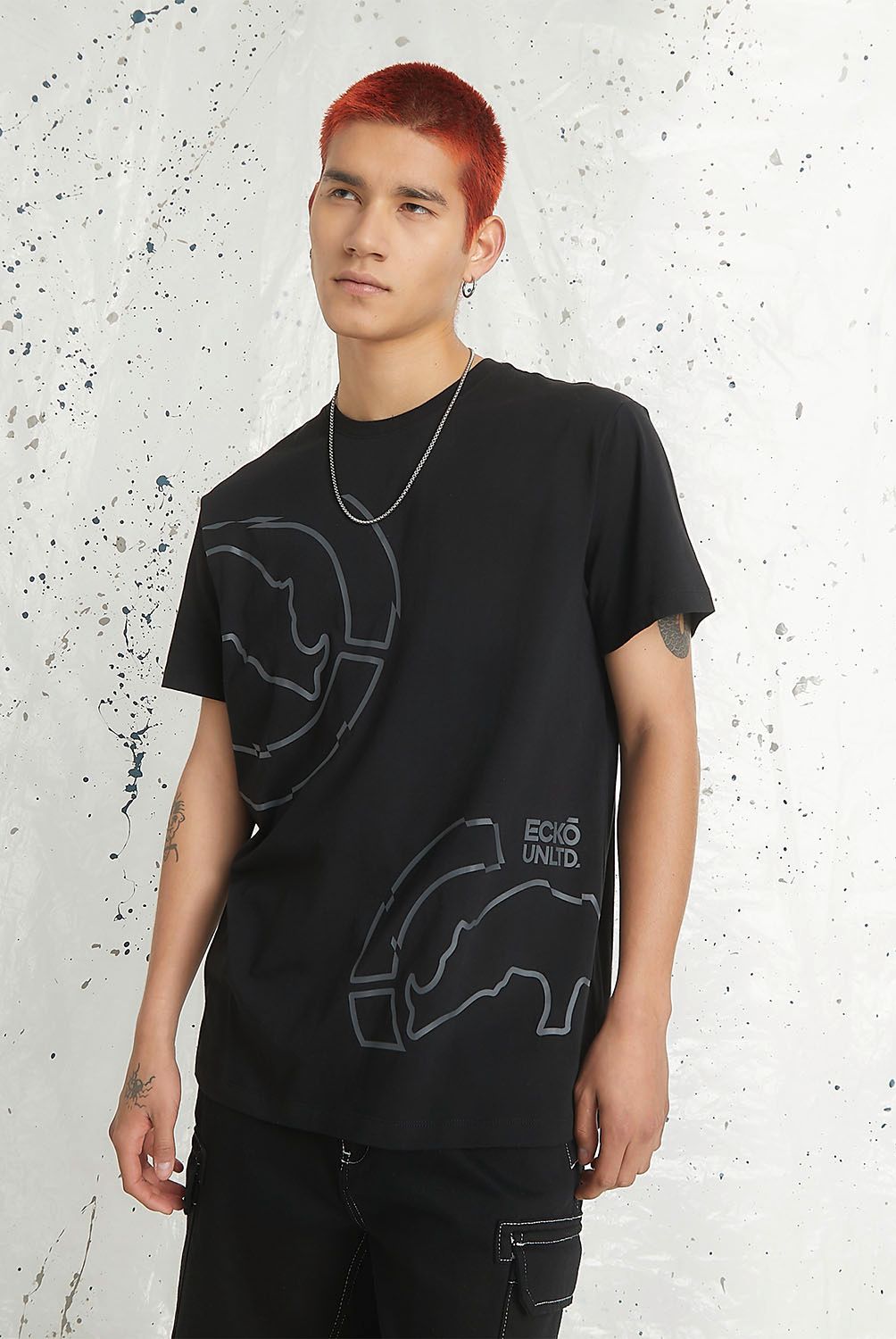 ECKO - Polera Manga Corta Hombre Ecko