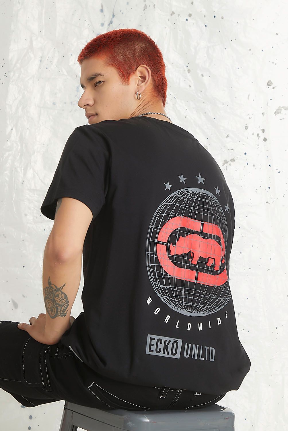 ECKO - Polera Manga Corta Hombre Ecko