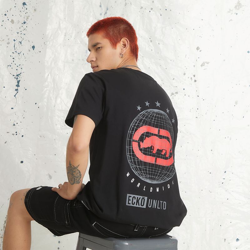 ECKO - Polera Manga Corta Hombre Ecko